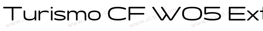 Turismo CF W05 Extr字体转换 Turismo CF W05 Extr字体转换